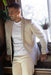Platini Beige Western Sport Coat for Men – Light Tone Frontier Jacket