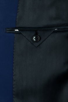 Mens Black Porto Suit – Slim Fit Superfine Wool by Ermenegildo Zegna - Image 5