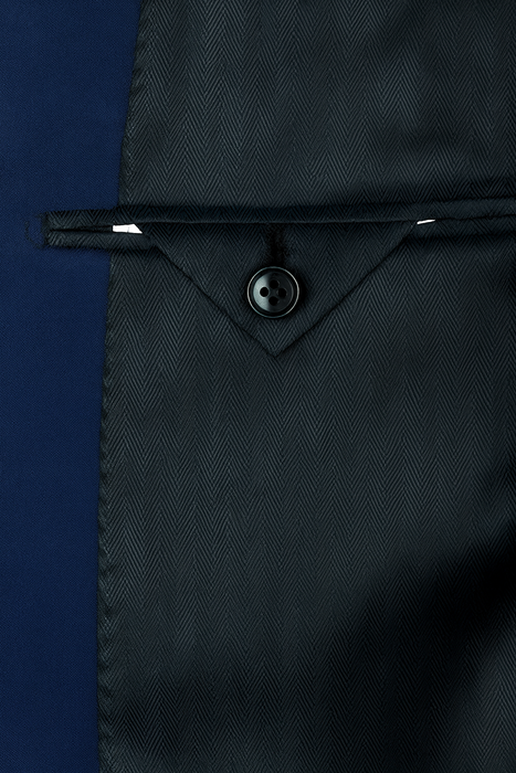 Mens Black Porto Suit – Slim Fit Superfine Wool by Ermenegildo Zegna