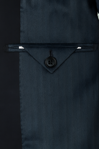 Luxury Slim Fit Cobalt Blue Suit – Porto Style by Ermenegildo Zegna - Image 5