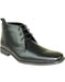Italian Demi Boot Smooth Synthetic Leather for Men