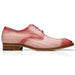 Belvedere Men's Hand Painted Eel Skin Dress Shoe – Antique Pink