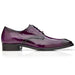 Belvedere Hand Painted Eel Skin Dress Shoe – Antique Purple