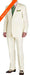 Men's Suit Ivory 2 Button Style Perfect For Wedding