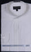 Banded Collarless Ivory Men's Dress Shirt