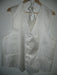 IVORY DRESS TUXEDO WEDDING Vest ~ Waistcoat ~ Waist coat & TIE SET Buy 10 of same color Tie For $25 Each - Men's Neck Ties - Mens Dress Tie - Trendy Mens Ties