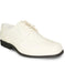 Men's Oxford Tuxedo Ivory ~ Cream ~ Off White Patent Formal For Men's Prom Shoe & Wedding Lace Up Dress Oxford Men's Tuxedo Shoe For Men Perfect For Wedding - Men's Shiny Shoe