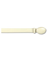 Los Altos Cream ~ Ivory ~ Off White All-Over Genuine Deer Belt