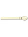 Los Altos Cream ~ Ivory ~ Off White All-Over Genuine Deer Belt