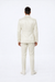 Men’s Ivory Floral Tuxedo with Wide Shawl Lapel | Wedding & Prom Wear