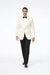 Ivory Paisley Shawl Lapel Tuxedo Jacket – Elegant Men’s Wedding & Prom Wear