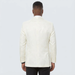 Ivory Paisley Shawl Lapel Tuxedo Jacket – Elegant Men’s Wedding & Prom Wear