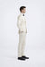 Men’s Ivory Slim Fit Tuxedo | Peak Framed Lapel Wedding Suit