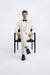 Men’s Ivory Slim Fit Tuxedo | Peak Framed Lapel Wedding Suit