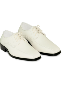 Ivory Patent Dress Shoes