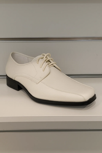 Ivory Patent Dress Shoes
