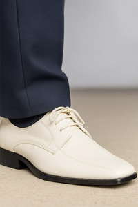 Ivory Patent Dress Shoes