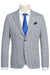 Mens Black Blazer - Mens Half Canvas Unconstructed Sport Coat Blazer in Black & White Houndstooth