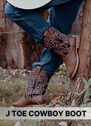 J Toe Cowboy Boot
