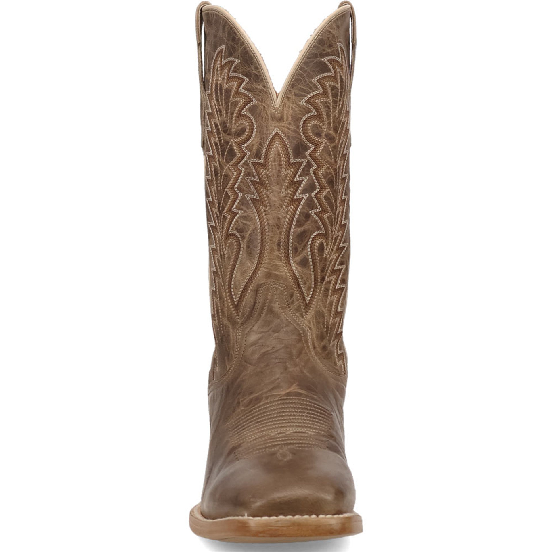 Dan Post Men’s Jerry Tan 13 ROM Toe Cowboy Boots - Image 4