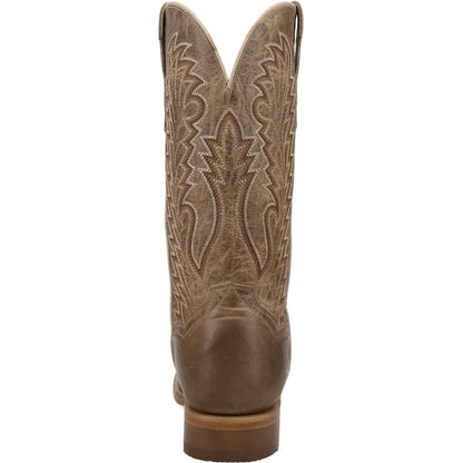 Dan Post Men’s Jerry Tan 13 ROM Toe Cowboy Boots - Image 2
