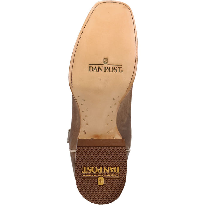 Dan Post Men’s Jerry Tan 13 ROM Toe Cowboy Boots - Image 3