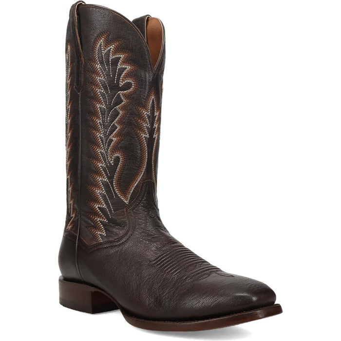 Dan Post Men’s Jerry Brown 13 ROM Toe Leather Boot - Image 3