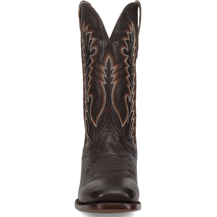 Dan Post Men’s Jerry Brown 13 ROM Toe Leather Boot - Image 2
