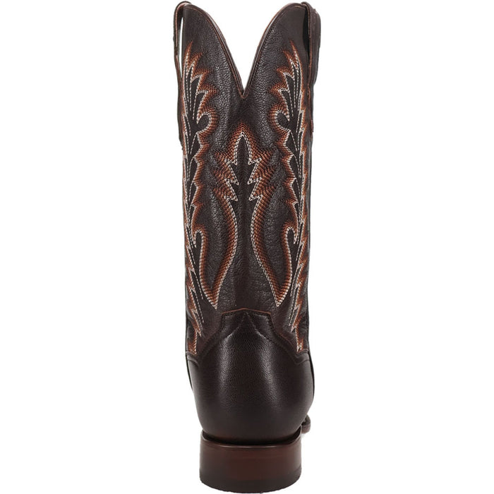 Dan Post Men’s Jerry Brown 13 ROM Toe Leather Boot - Image 4