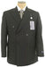 Jet Black & White Pinstripe Double Breasted Suits Comes In 3 Colors
