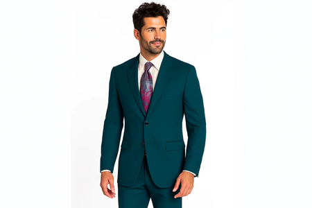 Jewel Tone Mens Suits for Every Occasion
