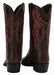Mens King Exotic Teju Lizard Western Boots Black Cherry (4980718)