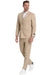 Tan Suits For Wedding - Tan Groomsmen Suits - Tan Pin-Stripe Tuxedo