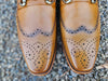 KS261-04 Wholecut Two Tone Buckle Loafer
