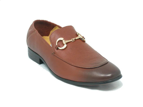 KS525-305 Soft Leather Casual Buckle Loafer/Mule - Image 2