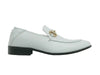 Carrucci KS525-305 Soft Leather Casual Buckle Loafer/Mule