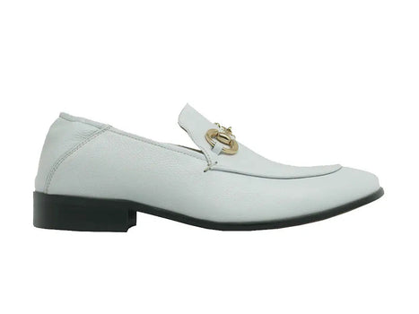 KS525-305 Soft Leather Casual Buckle Loafer/Mule - Image 4