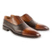 P0005223 -Kand -Two Lace up-Brown+Tan