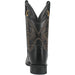 Laredo Kane Black Leather Broad Square Toe Boots for Men