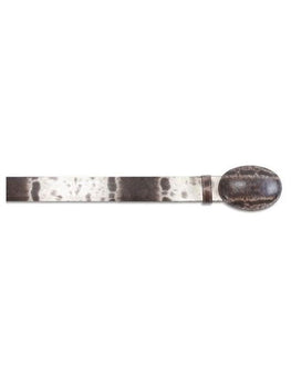 Los Altos Camel ~ Khaki Genuine Karunga Belt