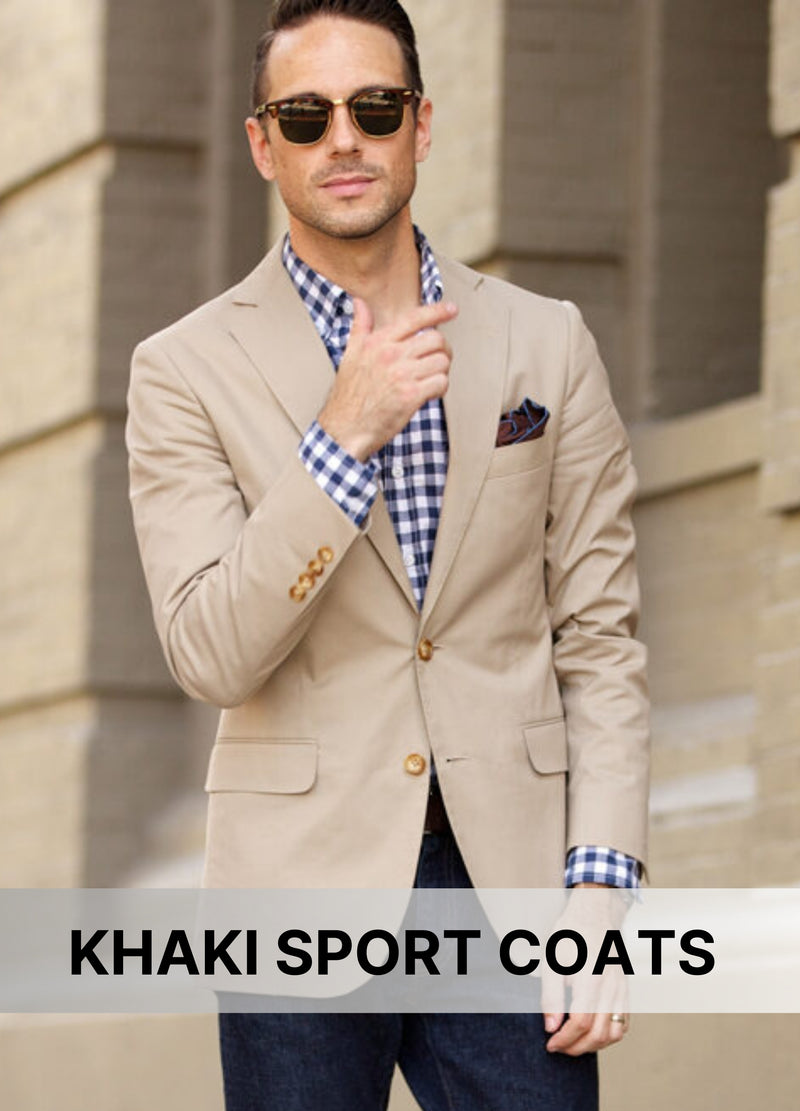 Khaki Sport Coats