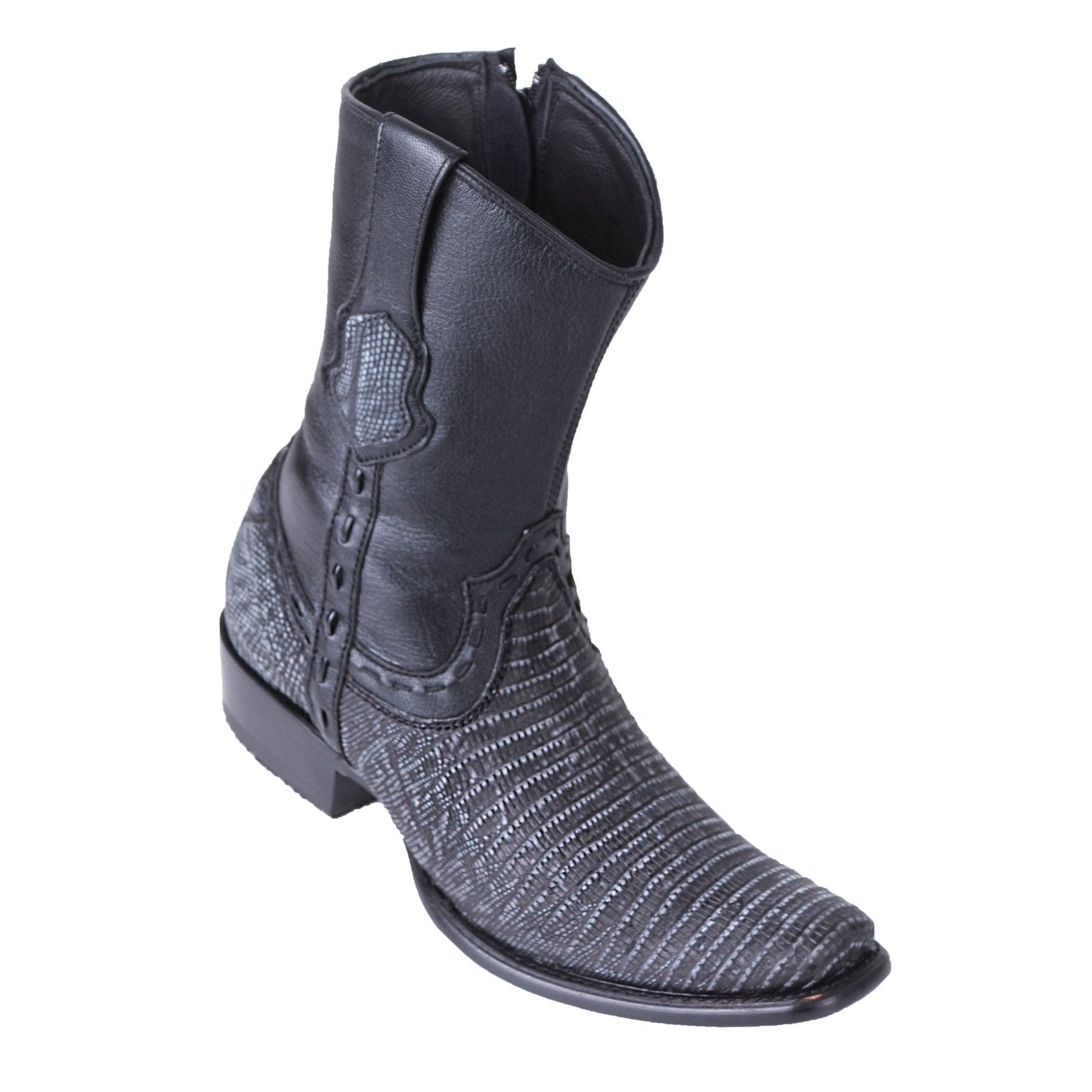 Men's King Exotic Boots Teju Lizard 3x Toe Brown (495vf0707) main image 0