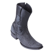 King Exotic Men's Lizard Teju Boots Sanded Brown - H79B Dubai Toe