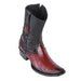 King Exotic Men's Ostrich Leg Boots H79B Dubai Toe