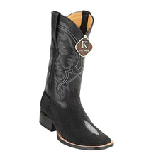 King Exotic Men's Stingray Square Toe Boot PUNTA RODEO
