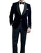 Men's Colin Firth Kingsman  Blue Shawl Lapel Jacket
