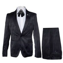 Rossi Man Leo RM1907 – Men's Modern Slim Fit 2-Piece Suit | Stylish Formal