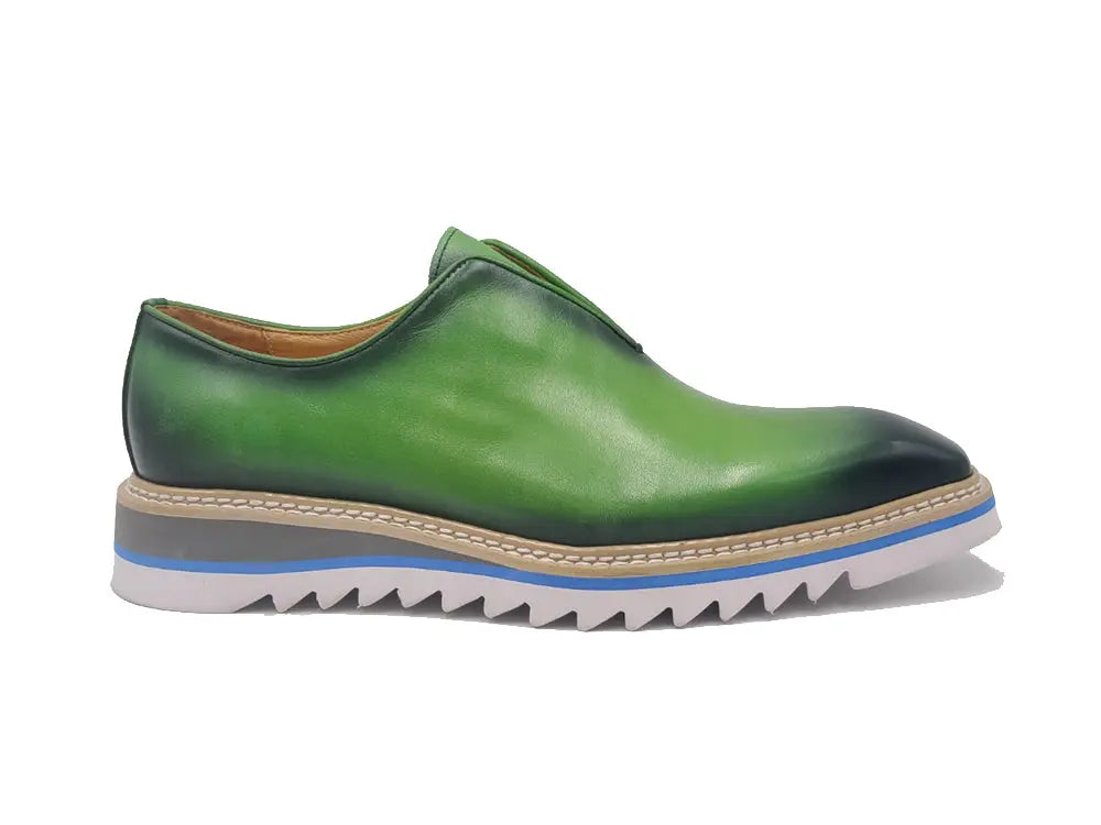 Laceless Loafer with Contrast color lightweight sole - Image 14