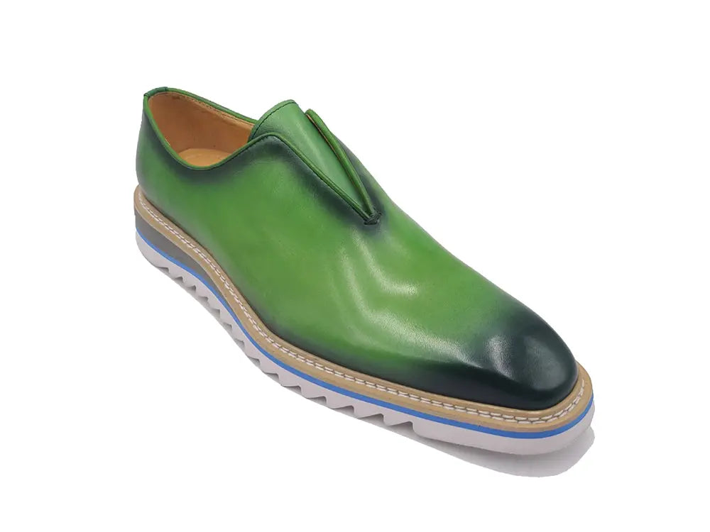 Laceless Loafer with Contrast color lightweight sole - Image 15