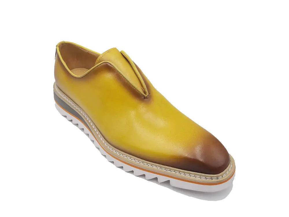 Laceless Loafer with Contrast color lightweight sole - Image 11